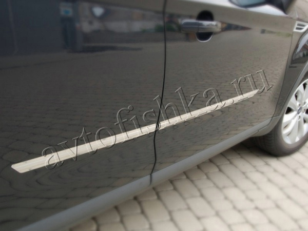Toyota Camry (2006-2011) боковые молдинги на двери полированная нержавеющая сталь