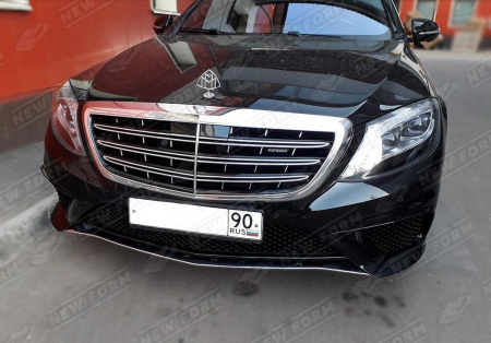Mercedes-Benz S-Klasse X222 2014 - 2017 Передний бампер 6.3 AMG