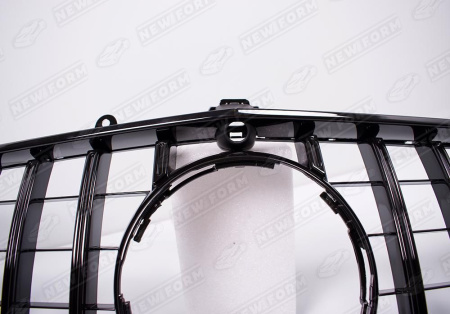 Mercedes-Benz CLS-Klasse W218 рестайлинг 2014 - 2017 Решетка радиатора AMG GT черная под камеру