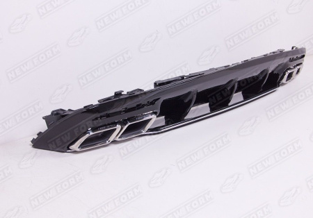 Mercedes-Benz S-Klasse C217 рестайлинг 2017 - н.в. Диффузор с насадками 6.3S AMG хром