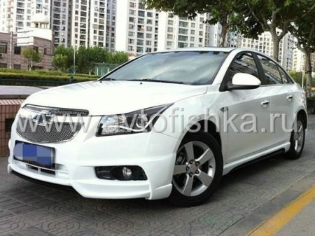 Chevrolet Cruze (08-) накладки на решетку радиатора из нержавеющей стали в стиле Bentley