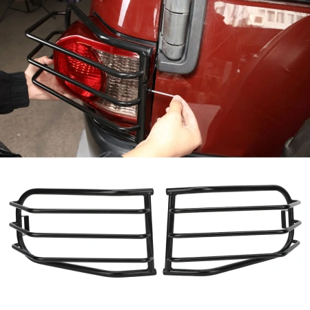 Toyota FJ Cruiser (2007-2021) защита задних фонарей из нержавеющей стали