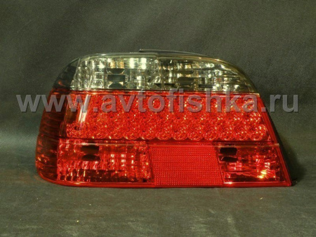 BMW 7 E38 (95-01) фонари задние светодиодные красно-тонированные, комплект 2 шт.