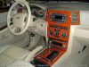 Декоративные накладки салона Jeep Grand Cherokee 2005-2007 полный набор, без навигации