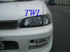 Toyota Carina E, Corona, Caldina T19 (92-97) фары передние черные, комплект 2 шт.