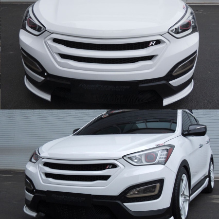Решетка радиатора для Hyundai Santa Fe 2012 - 2016