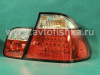 BMW 3 E46 (98-01) 4 дв. седан фонари задние светодиодные красно-хромированные, комплект лев.+прав.