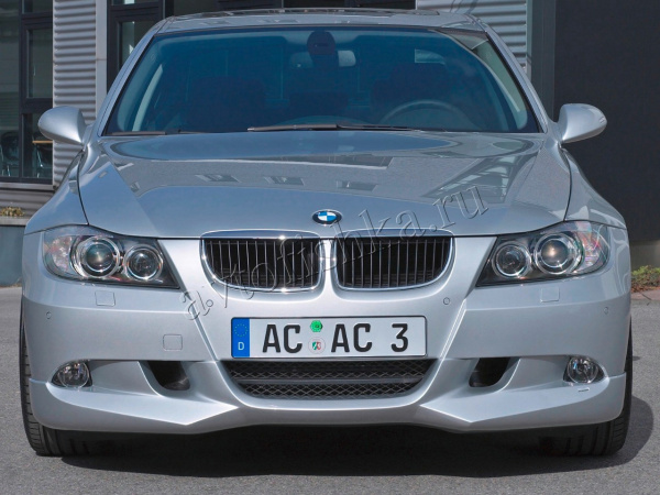 BMW 3 серия E90 (05-08) передняя юбка (накладка) AC Schnitzer