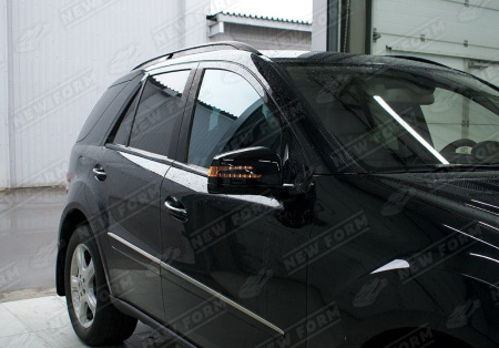 Mercedes-Benz M-Klasse W164 рестайлинг 2008 - 2011 Зеркала черные рестайлинг