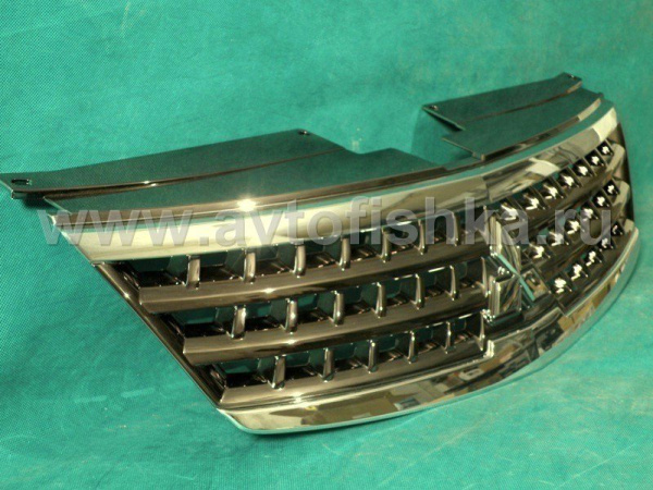 Mitsubishi Outlander XL (06-) решетка радиатора под титан с хромом, оригинал MMC