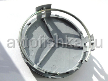 Mercedes крышки ступиц колеса с логотипами Carlsson, черные, комплект 4 шт. (75 мм)