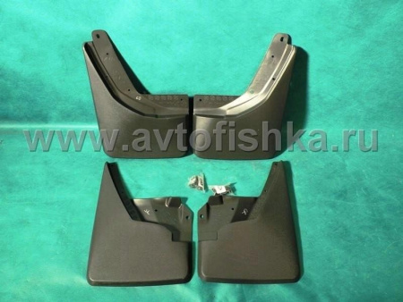 Hummer H3 (05-) грязезащитные щитки - брызговики, GM, комплект 4 шт.