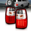Toyota 4Runner (2001-2002) фонари задние светодиодные, красные/прозрачные
