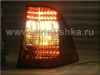 Mercedes ML W163 (98-05) задние фонари светодиодные красно-тонированные, комплект 2 шт.