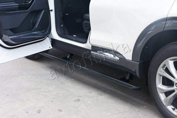 Ford Equator 2021 штатные выезжающие электропороги автоматические