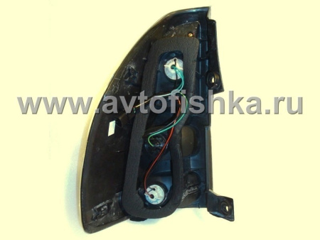 Toyota Land Cruiser Prado 120 (02-) фонари задние светодиодные хромированные, комплект 2 шт.