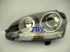 Volkswagen Golf 5, GTI R32 (03-) фары передние линзовые черные, ксеноновые, под корректор, комплект 2 шт.