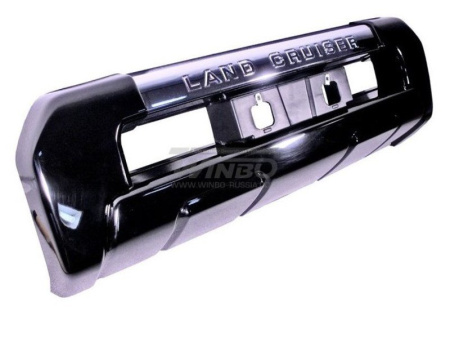 Toyota Land Cruiser 200 с 2012 года накладка переднего бампера в стиле Оригинал