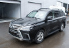 Lexus LX 570 (2 рестайлинг) 2015 - н.в.  Рейлинги на крышу черные