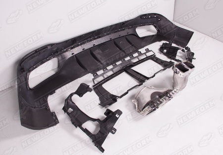 Mercedes-Benz GLS-Klasse X167 рестайлинг 2023 - н.в. Обвес 6.3 AMG хром