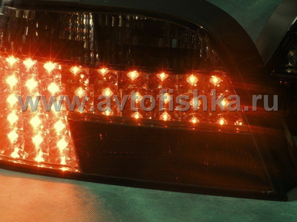 BMW 7 E38 фонари задние светодиодные тонированные, комплект 2 шт.