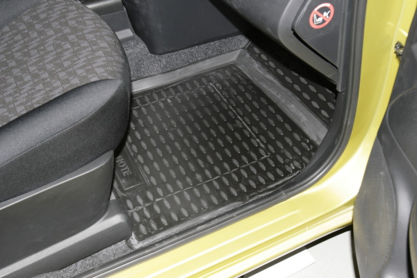 Коврики в салон NISSAN NOTE 2005->, 4 шт. (полиуретан)