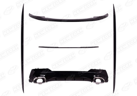 BMW 4 серия G22/G23 2020 - н.в. Обвес M Performance