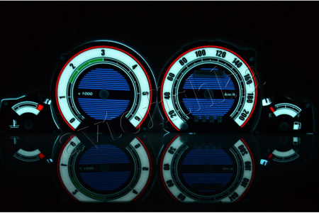 Ford Transit светодиодные шкалы (циферблаты) на панель приборов