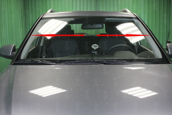 Hyundai Creta (15–) Дефлектор лобового стекла