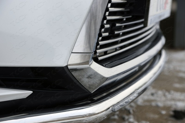Lexus RX (16–) Защита передняя нижняя (с ДХО) 60,3 мм