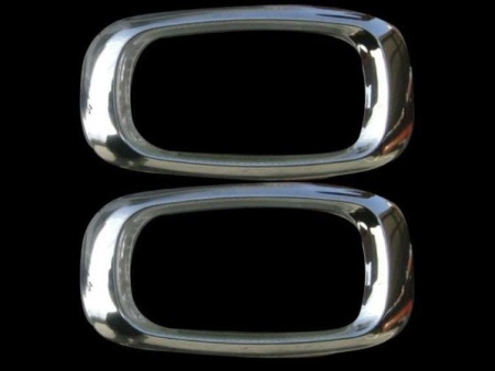 Toyota Land Cruiser Prado 120 (02-09), Land Cruiser 200 накладки на боковые повторители поворотов, хромированные, комплект 2 шт.