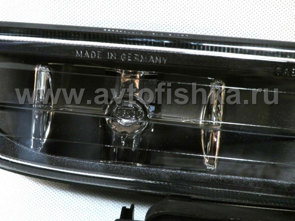BMW 7 E38 (94-01) фары передние противотуманные черные, комплект 2 шт.