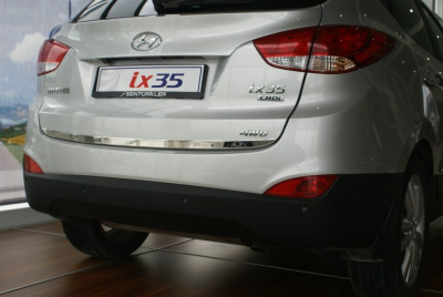 Hyundai ix35 (10–/14–) Накладка на дверь багажника, нерж., 1 часть