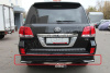 Toyota Land Cruiser 200 (12–15) юбка на задний бампер URBAN