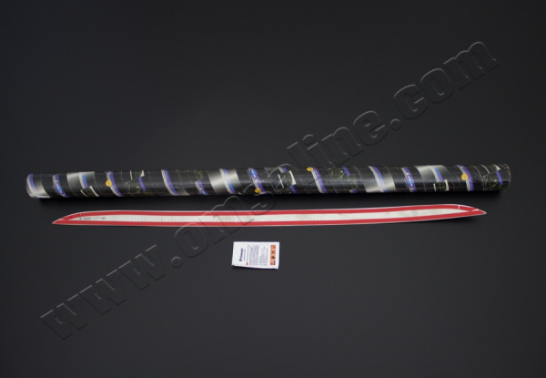 Renault Sandero (14–) Накладка на нижнюю кромку крышки багажника, нерж., 1 часть