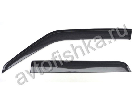 Nissan Juke (2011-) дефлекторы окон дымчатые, дизайн Оригинал.