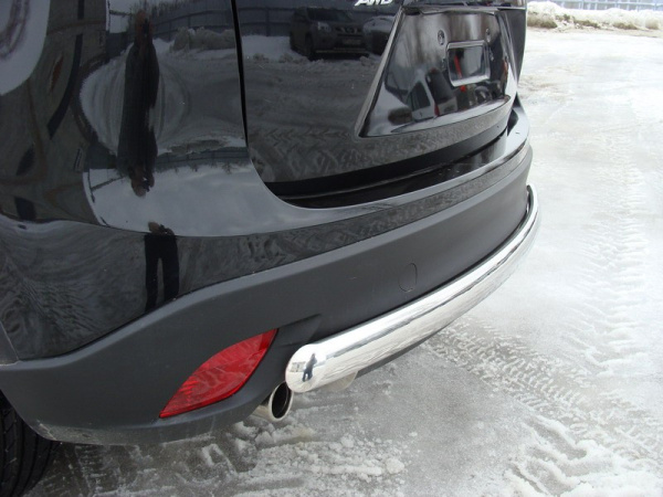 Mazda CX-5 (12–) Защита задняя (центральная) 75х42 мм