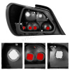 Subaru Impreza, WRX GG (01-04) фонари задние черные, дизайн Altezza, комплект 2 шт.