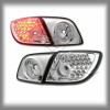 Mazda 3 (03-06) 3, 5 дв. фонари задние светодиодные хромированные, комплект лев.+прав.