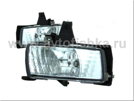 Toyota Corolla (03-04) фары передние противотуманные прозрачные, комплект 2 шт.