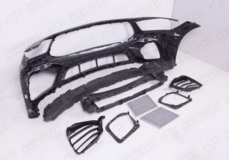 Mercedes-Benz AMG GT C190 рестайлинг 2017-н.в. Обвес 6.3 AMG с решеткой радиатора