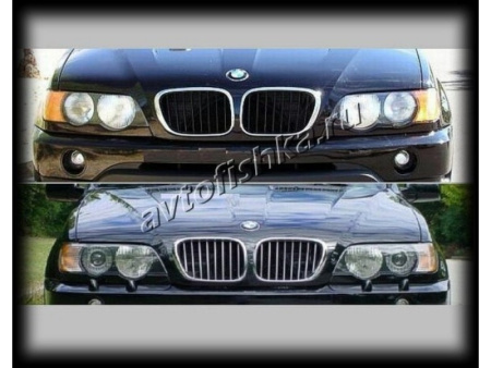 BMW X5 E53 (1998-2003) решетка радиатора под титан.
