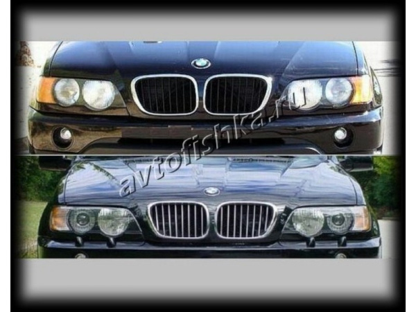BMW X5 E53 (1998-2003) решетка радиатора под титан.