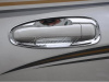 Toyota Land Cruiser Prado 150 (10-) пластиковые хромированные накладки под внешние ручки дверей, комплект 4 шт.