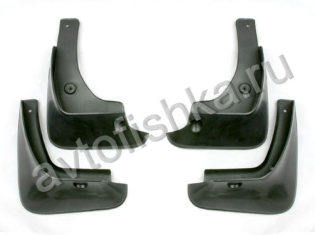 Toyota Camry V40 (06-) грязезащитные брызговики, полипропиленовые, неокрашенные, комплект 4 шт.