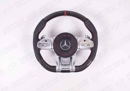 Mercedes-Benz GLE-Klasse V167 2018 - 2023 Руль красная нить