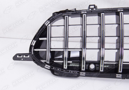 Mercedes-Benz AMG GT C190 рестайлинг 2017-н.в. Решетка радиатора хром