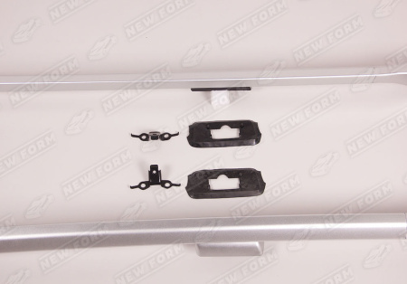 Toyota Land Cruiser Prado LC 150 (2 рестайлинг) 2017 - н.в. Рейлинги на крышу серебро