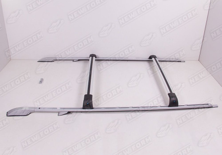 Land Rover Discovery 3 поколение 2004 - 2009 Комплект рейлинги и поперечины для Land Rover Discovery 3 серебристые