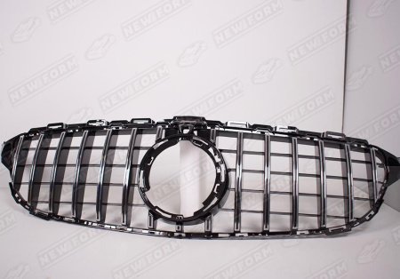 Mercedes-Benz C-Klasse W205 рестайлинг 2018 - 2021 Решетка радиатора AMG GT хром